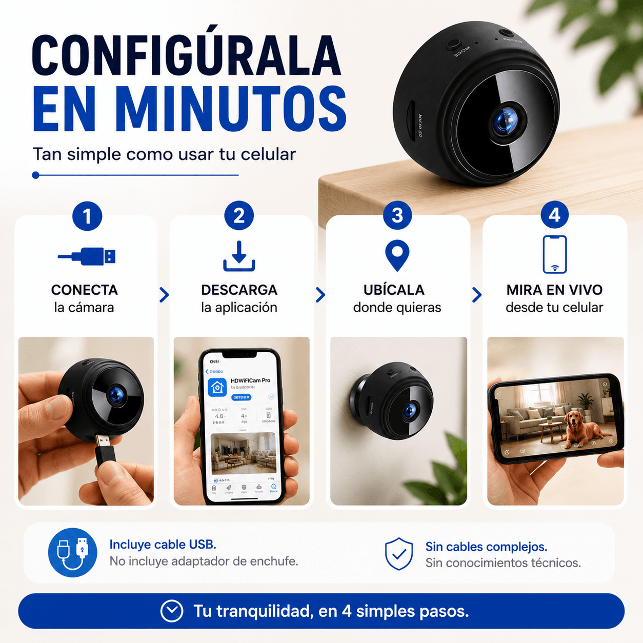SereniCam - Mira tu hogar desde el celular