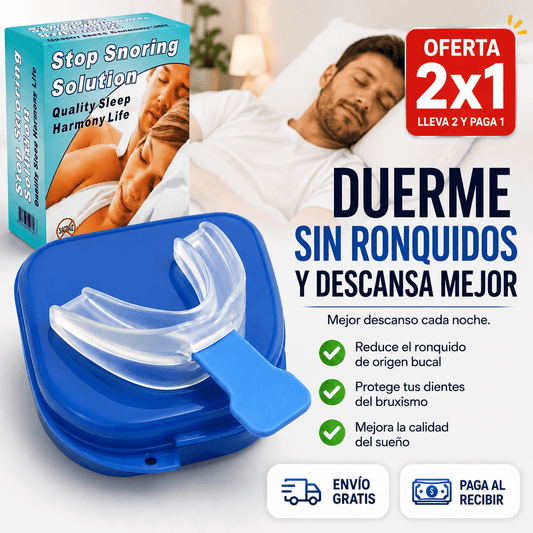 AirBite - Placa Termomoldeable Anti bruxismo, Apnea Y ronquido