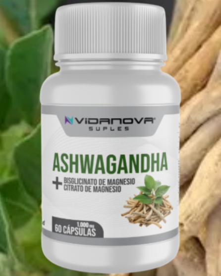 Ashwagandha + Magnesio 1000mg 60 CAPS
