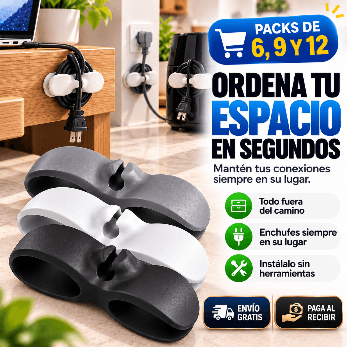 FlexPro™ - Mantén tus cables siempre ordenados