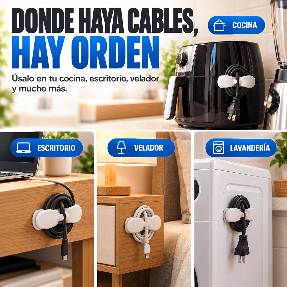 FlexPro™ - Mantén tus cables siempre ordenados