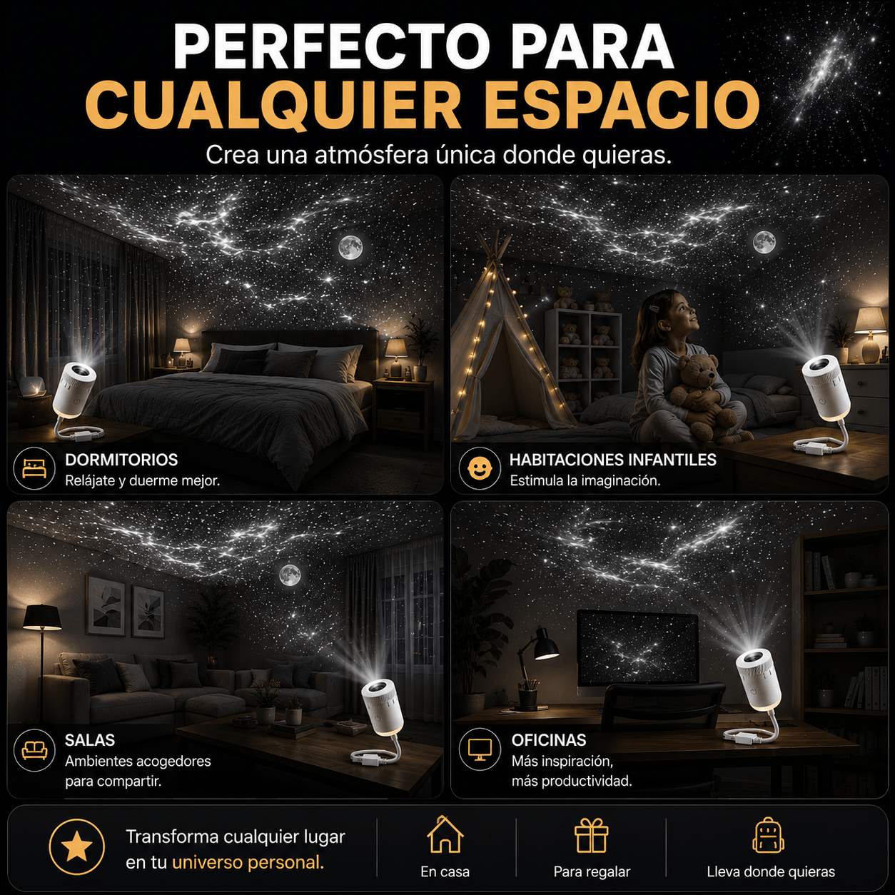 AstroNova™ - Disfruta noches más acogedoras y mágicas