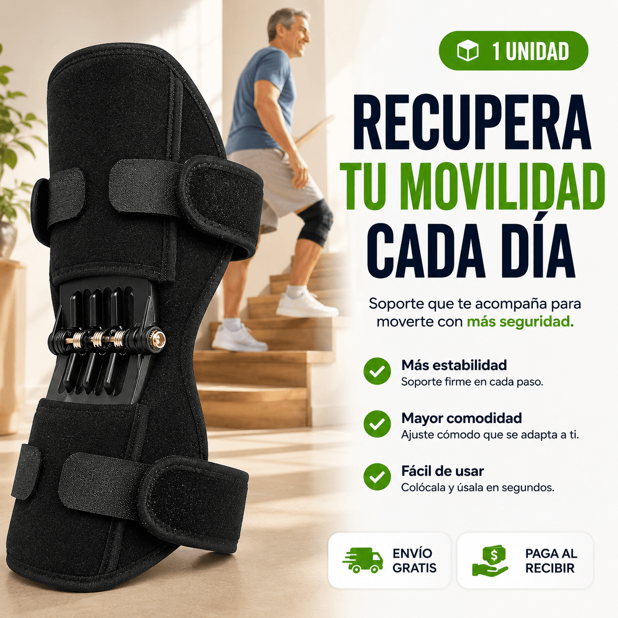FlexKnee - Mayor estabilidad al caminar
