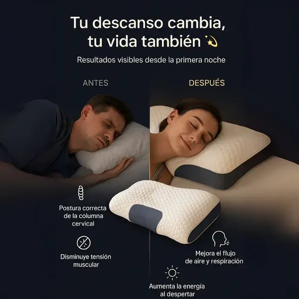 SleepForm - Almohada que se adapta a ti para que duermas mejor
