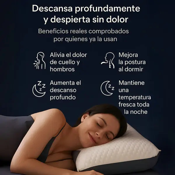 SleepForm - Almohada que se adapta a ti para que duermas mejor