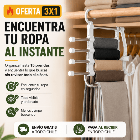 Ordenix 5 - Mantén tu ropa siempre visible