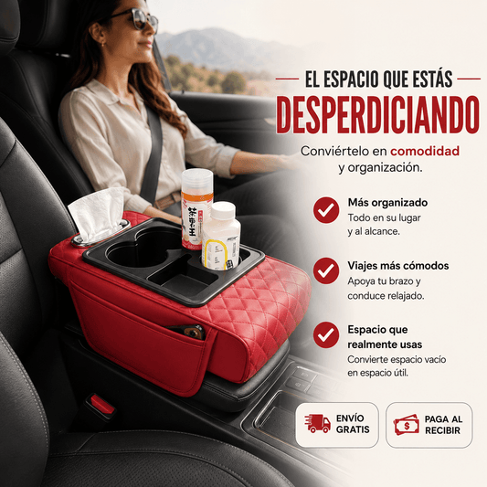 DriveBox - Más espacio útil entre tus asientos