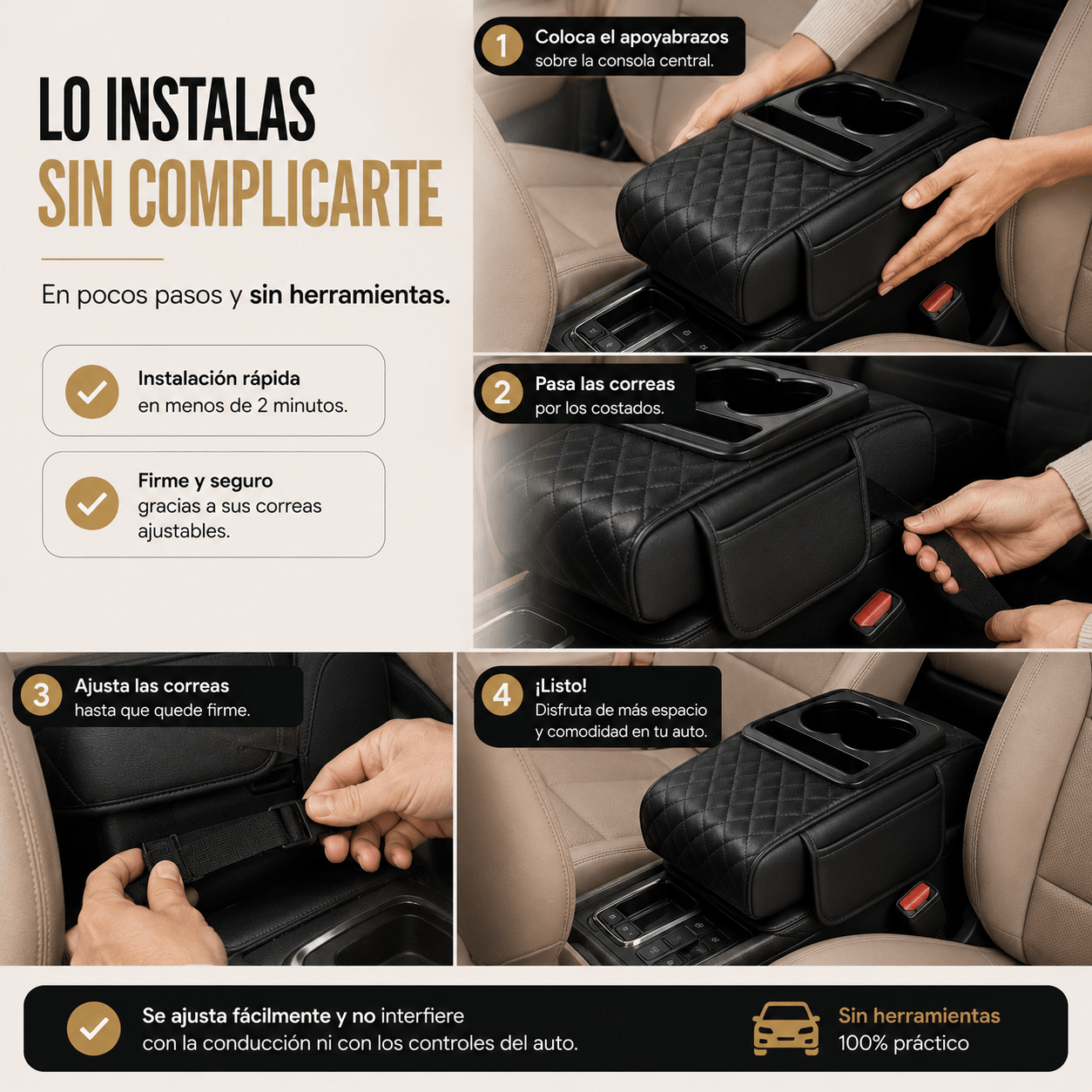 DriveBox - Más espacio útil entre tus asientos