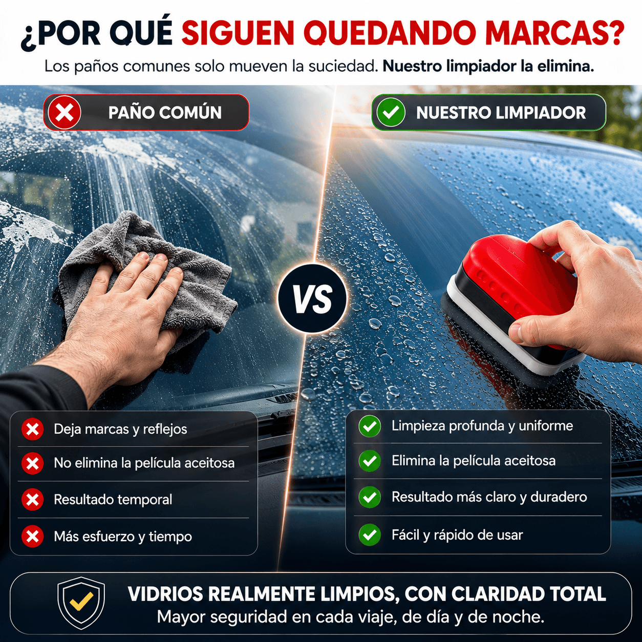 GlassReach Pro™ - Mejor visibilidad al conducir