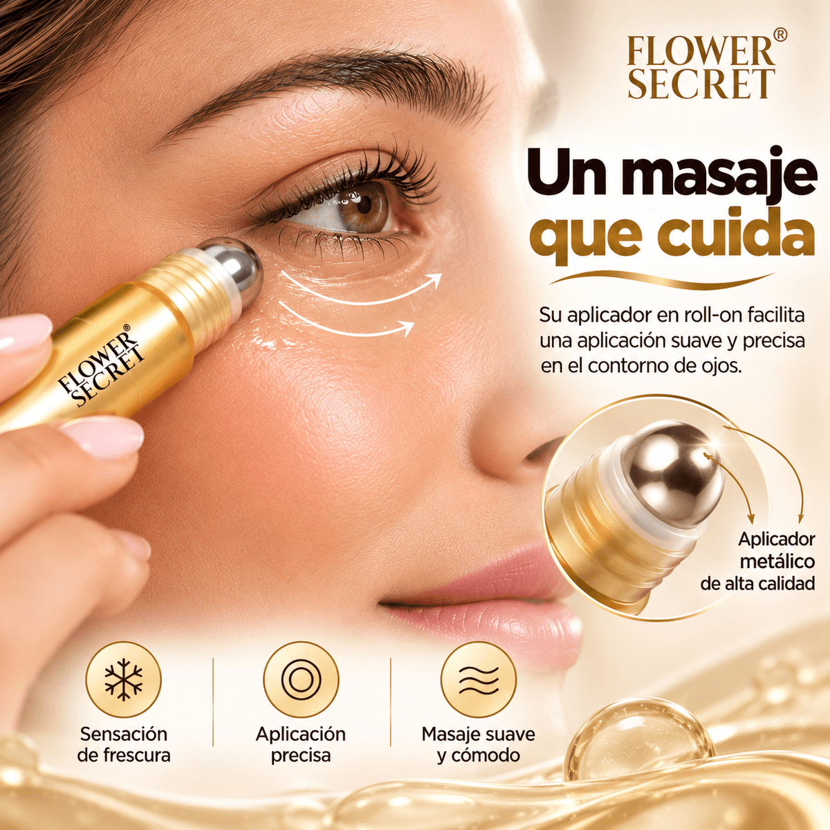Flower Secret Aqua Roll - Piel más lisa e hidratada