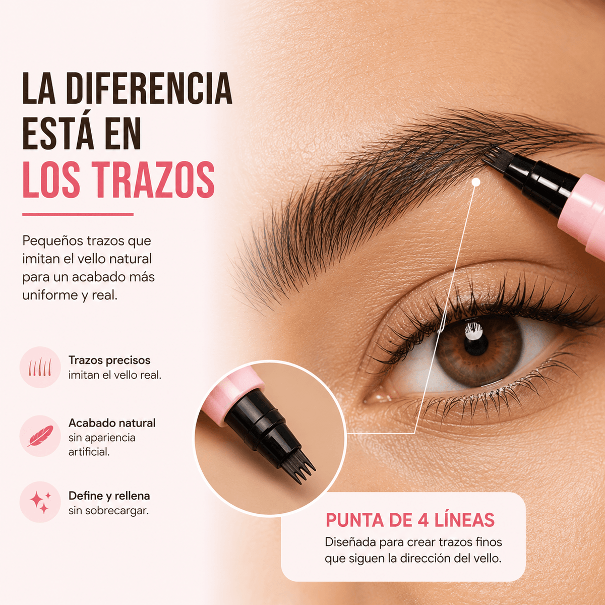 BrowPro 4D - Cejas con efecto pelo a pelo