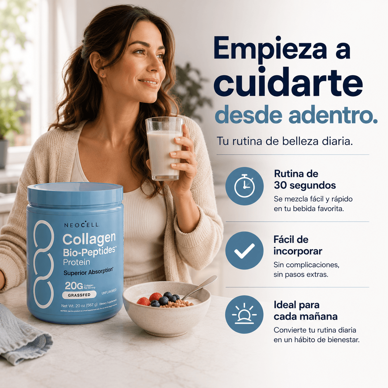 NEOCELL - Colágeno que tu Cuerpo Sí Absorbe