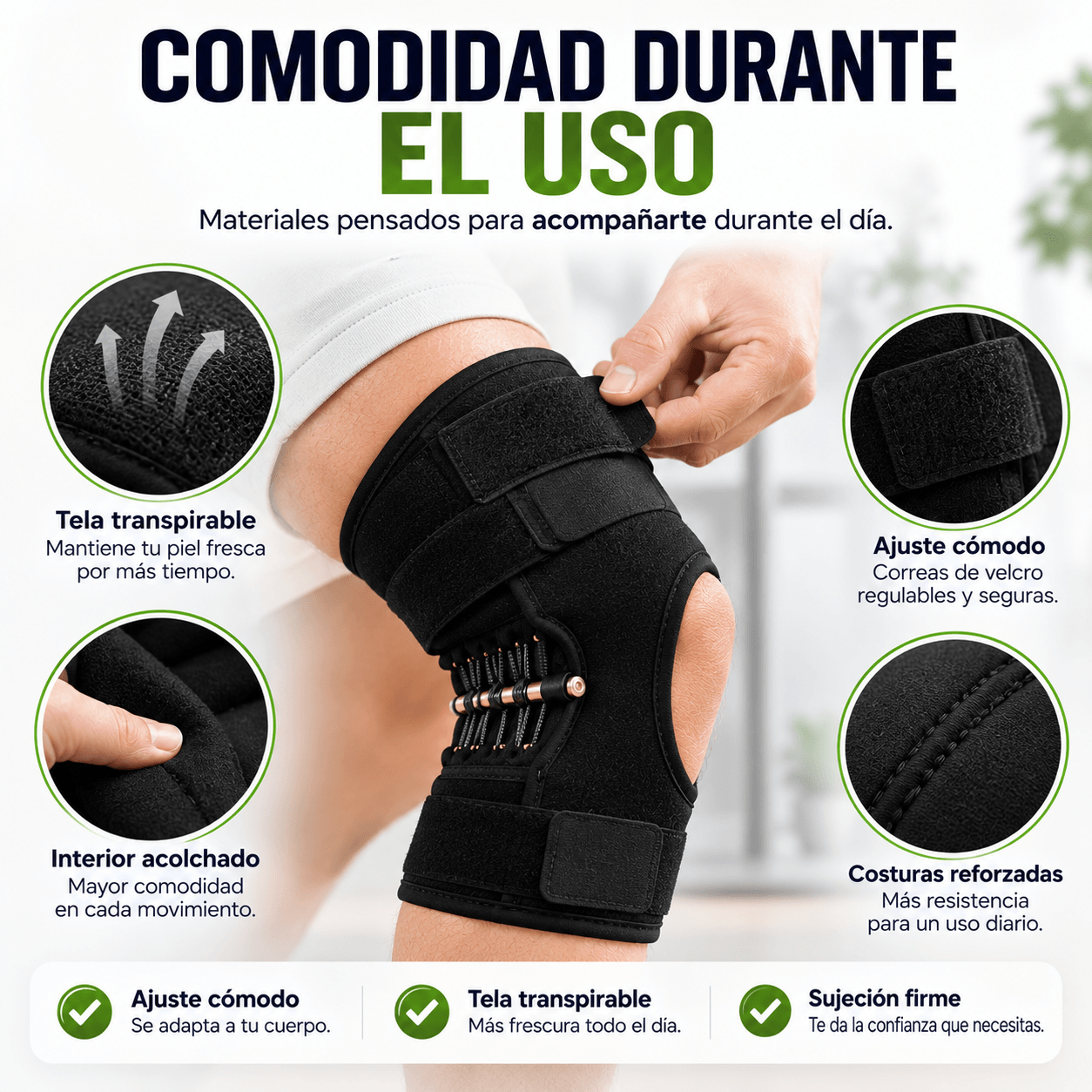 FlexKnee - Mayor estabilidad al caminar