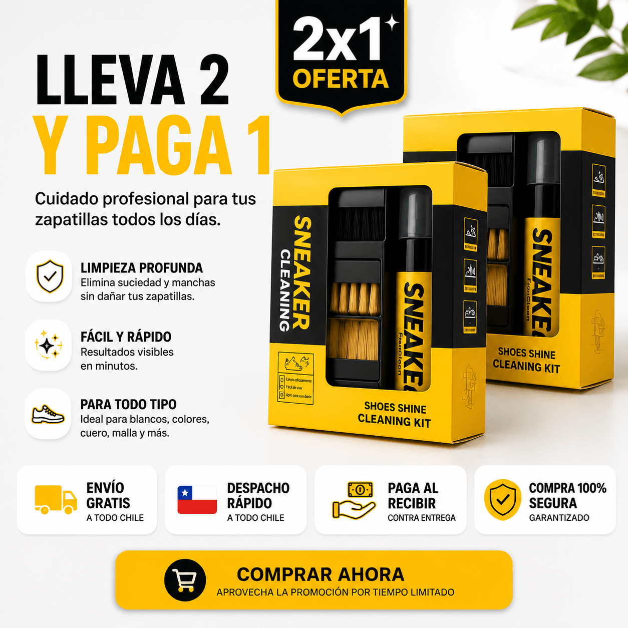 UrbanClean Box - Zapatillas con mejor apariencia