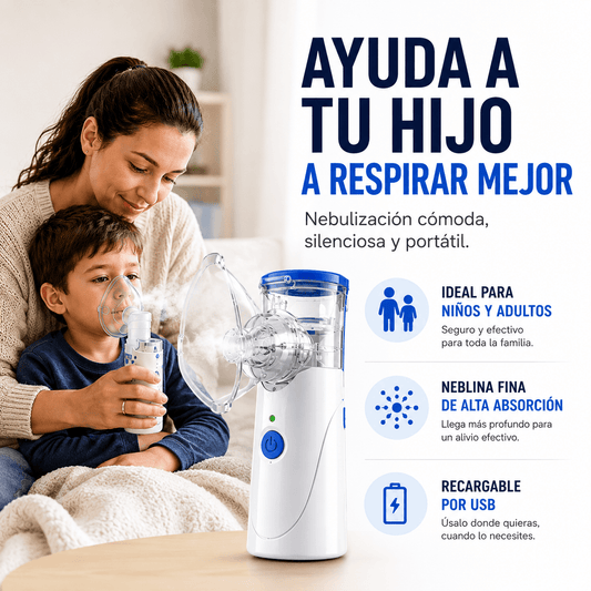 VitaNeb – Nebulización Fácil en Cualquier Lugar