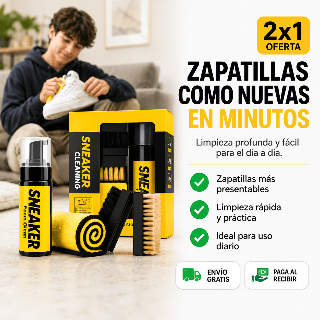 UrbanClean Box - Zapatillas con mejor apariencia