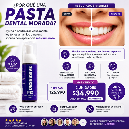 PurpleDent (50 ml) - Neutraliza Tonos Amarillos