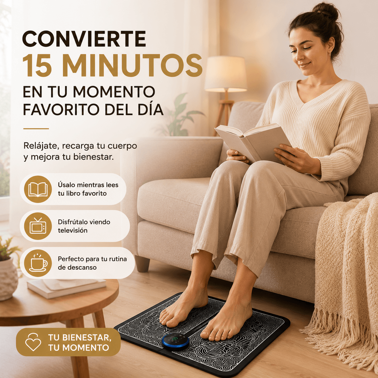 VitaPulse - Descanso para pies y piernas cansadas
