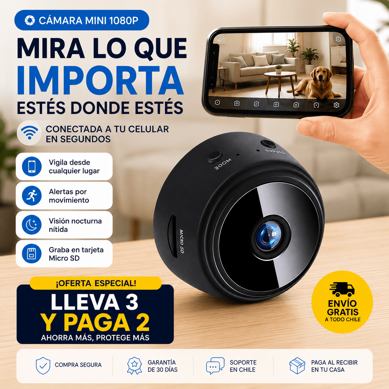 SereniCam - Mira tu hogar desde el celular