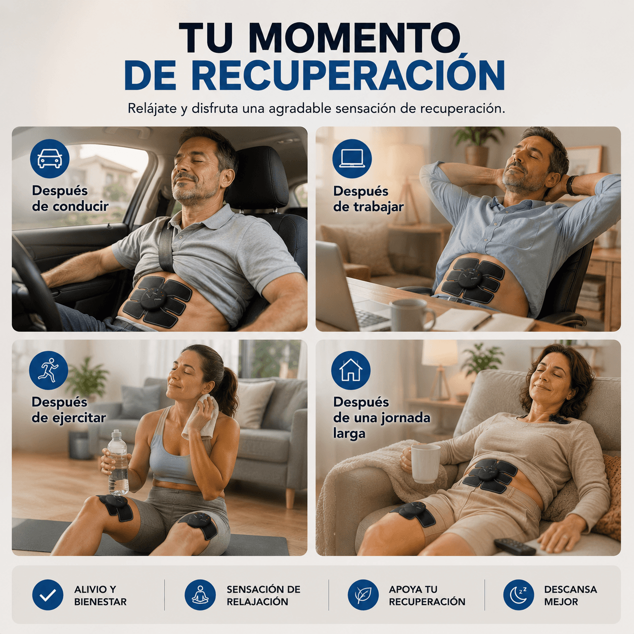 RelaxPulse - Alivio para Músculos Cansados