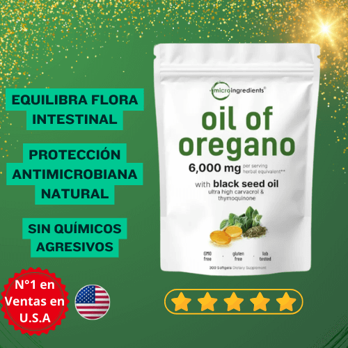 PureOregano Plus - Fortalece Tu Sistema Inmune Naturalmente