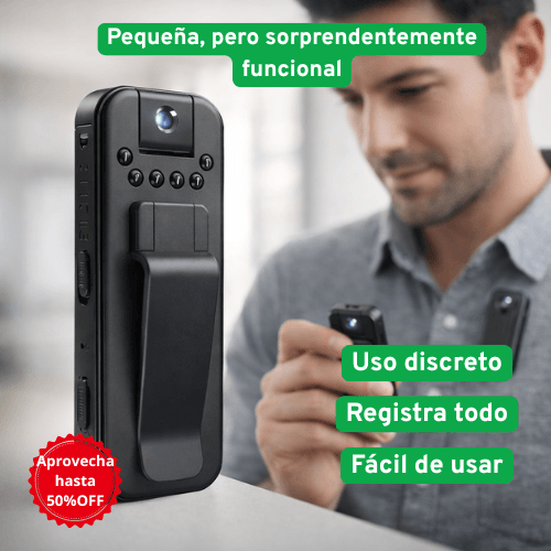 ClipCam Pro - Graba todo sin llamar la atención
