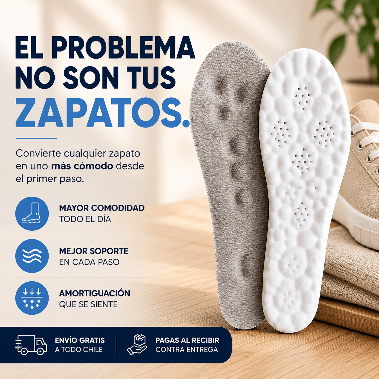 ComfyStep - Reduce el Impacto al Caminar