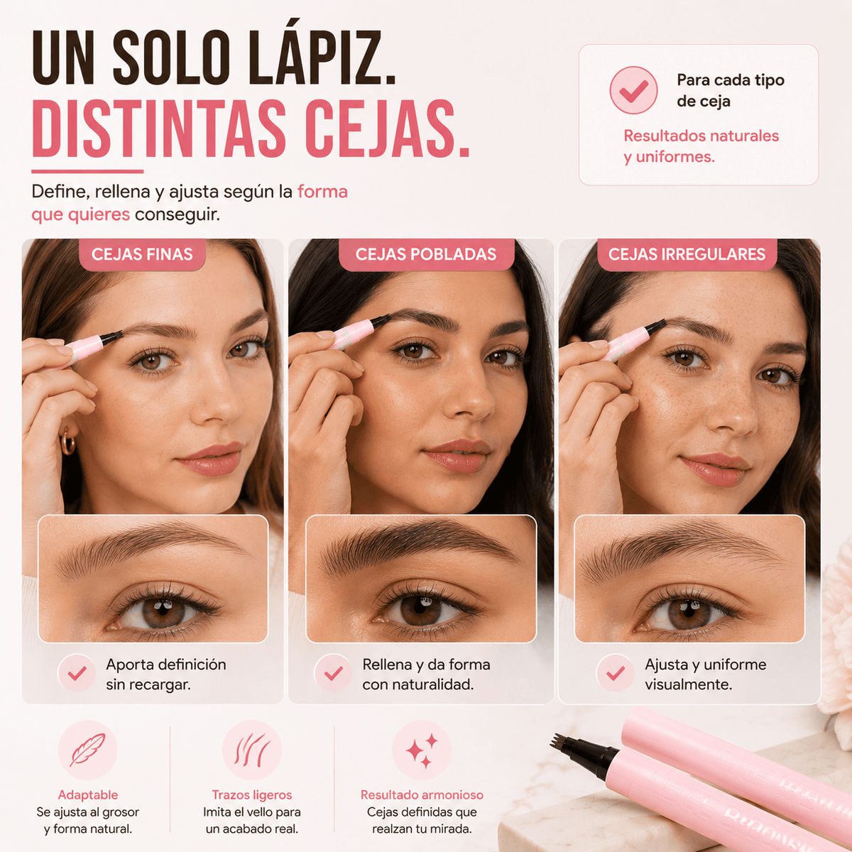 BrowPro 4D - Cejas con efecto pelo a pelo
