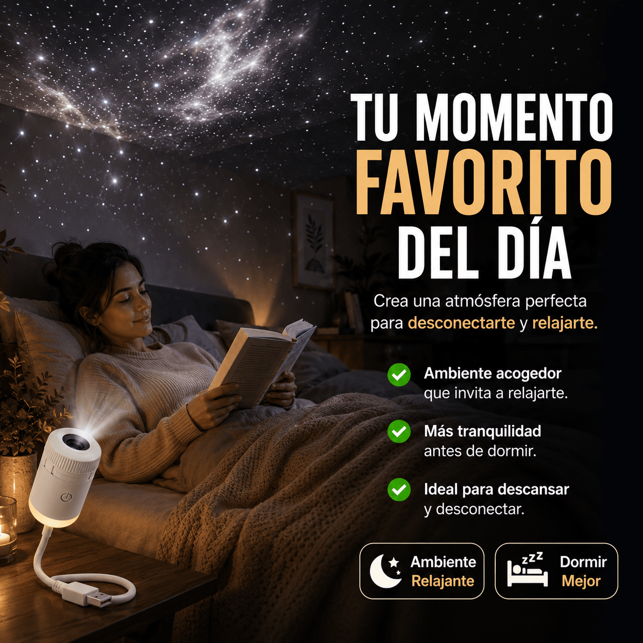 AstroNova™ - Disfruta noches más acogedoras y mágicas