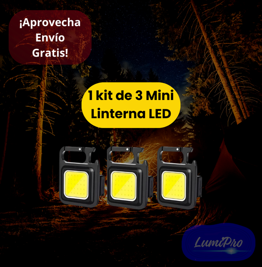 MINI LINTERNA LED DE EMERGENCIA
